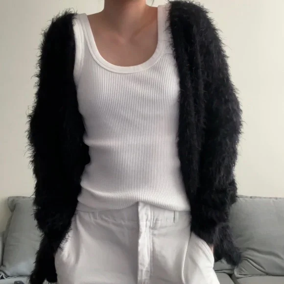 Fluffy Cardigan - Picture 2 of 4